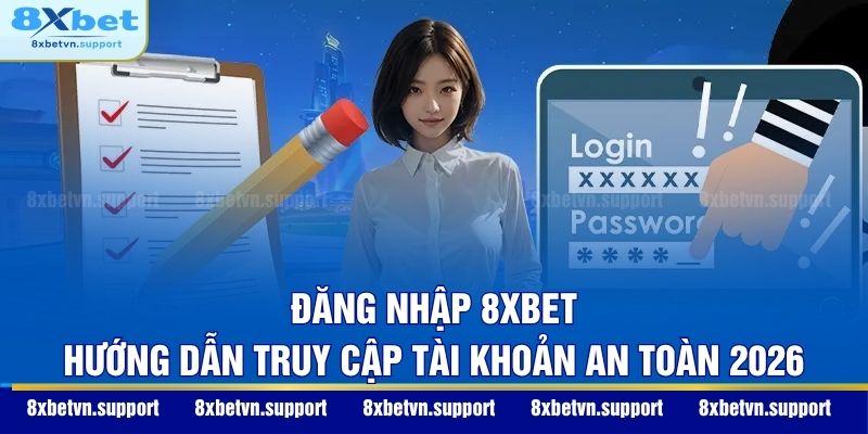 Đăng Nhập 8XBET: Hướng Dẫn Truy Cập Tài Khoản An Toàn 2026